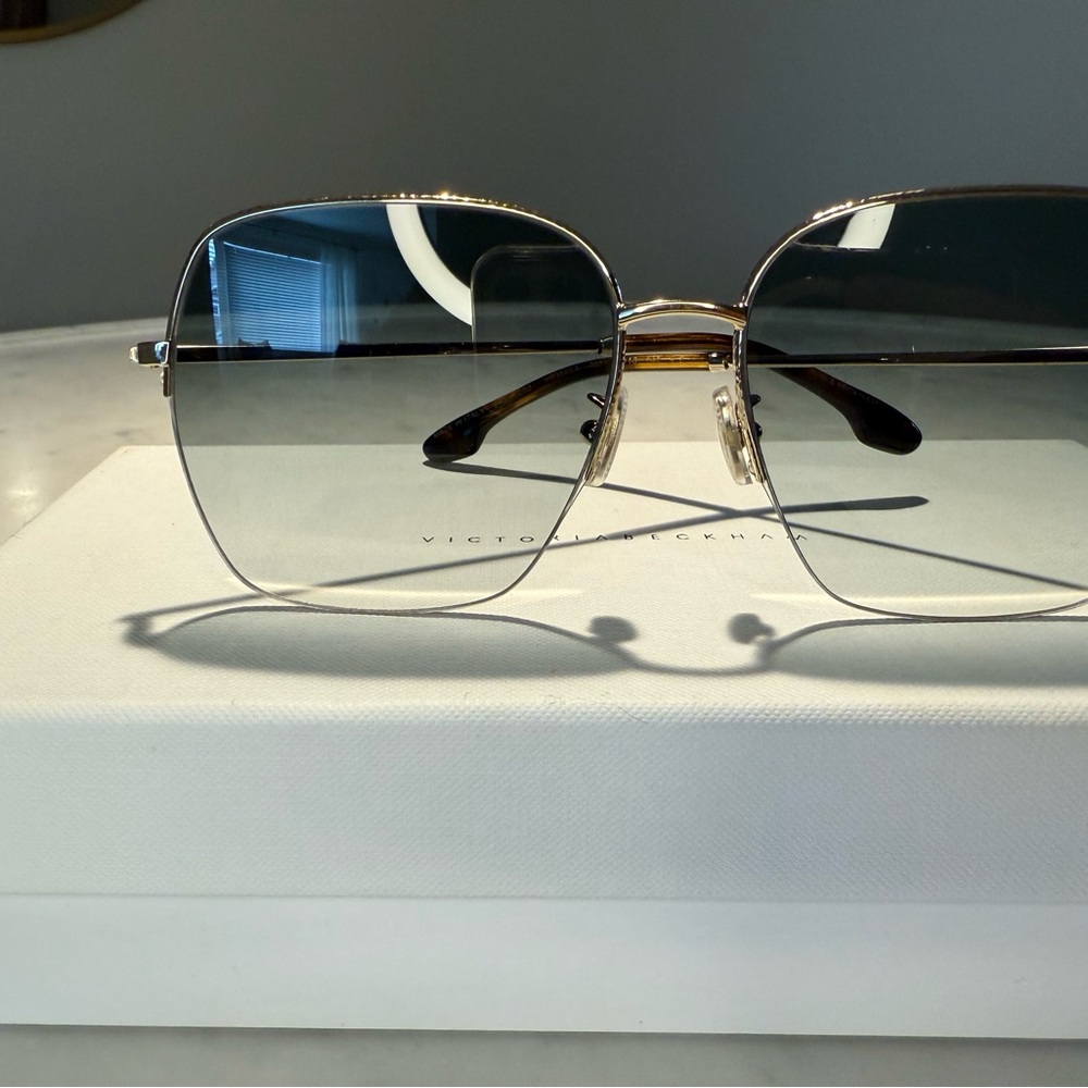 Victoria Beckham Women’s Square Aviator Sunglasses